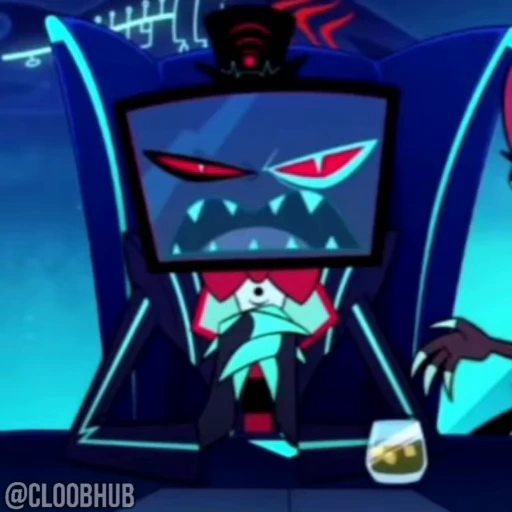 😡 Стикер «VOX HAZBIN HOTEL» для Telegram