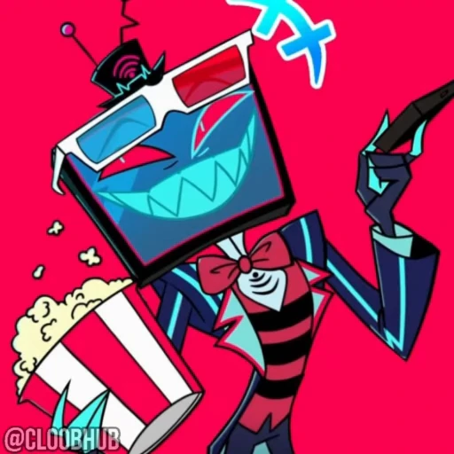 😁 Стикер «VOX HAZBIN HOTEL» для Telegram