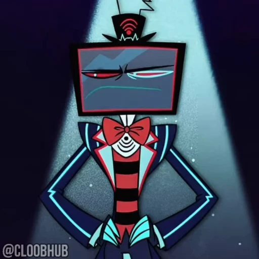 😡 Стикер «VOX HAZBIN HOTEL» для Telegram