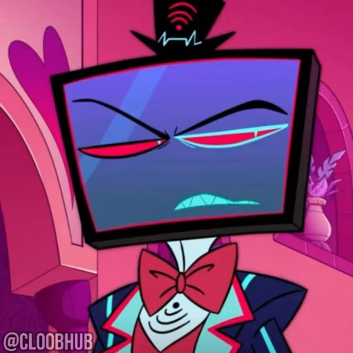 😠 Стикер «VOX HAZBIN HOTEL» для Telegram
