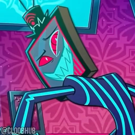 😵‍💫 Стикер «VOX HAZBIN HOTEL» для Telegram