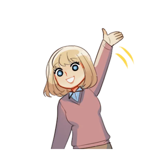 👋 Стикер «Вроу» для Telegram