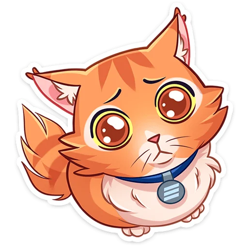 ⭐ Стикер «Пёс и кот – хорошие соседи.» для Telegram