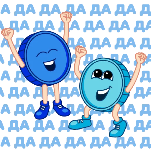 👍 Стикер «ВТБ и Открытие» для Telegram