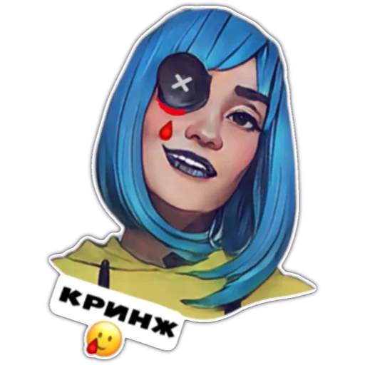 Стикерпак Coraline для Telegram — скачать
