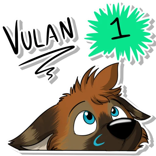 Стикерпак Vulan Fox для Telegram — скачать