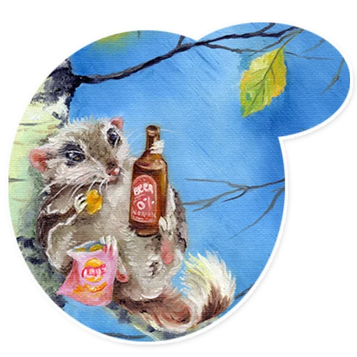 🍺 Стикер «Vulpino» для Telegram