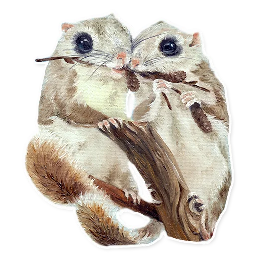 🐿 Стикер «Vulpino» для Telegram