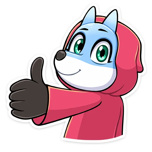 👍 Стикер «Вью» для Telegram