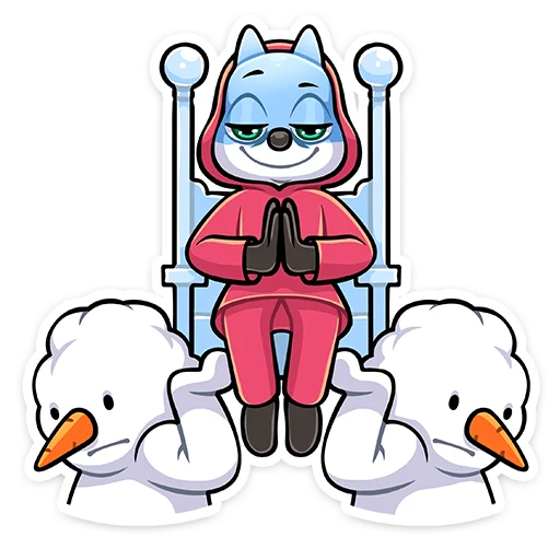 🤴 Стикер «Вью» для Telegram
