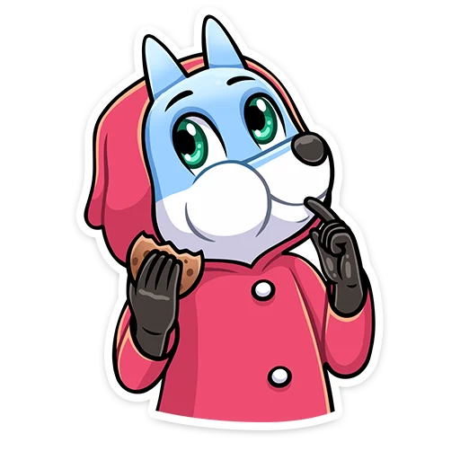 🍪 Стикер «Вью» для Telegram