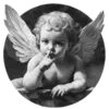 🪽 Эмодзи «👼 vintage» для Telegram