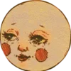 😌 Эмодзи «👼 vintage» для Telegram