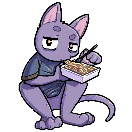 🍜 Стикер «Выживалькинс БТ» для Telegram