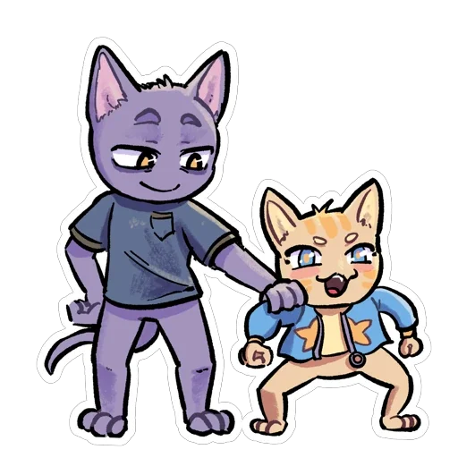 😃 Стикер «Выживалькинс БТ» для Telegram