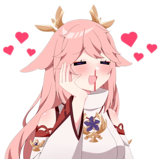 🥰 Стикер «Waifu Impact» для Telegram