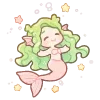 🧜‍♀️ Эмодзи «жду лето» для Telegram
