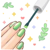 💅 Эмодзи «жду лето» для Telegram