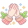 🖐 Эмодзи «жду лето» для Telegram