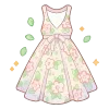 👗 Эмодзи «жду лето» для Telegram