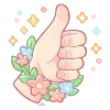 👍 Эмодзи «жду лето» для Telegram