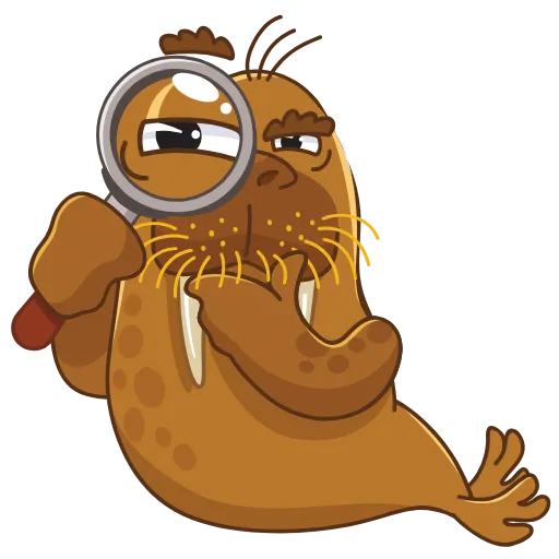 🧐 Эмодзи «The Wale & Walruses» для Telegram