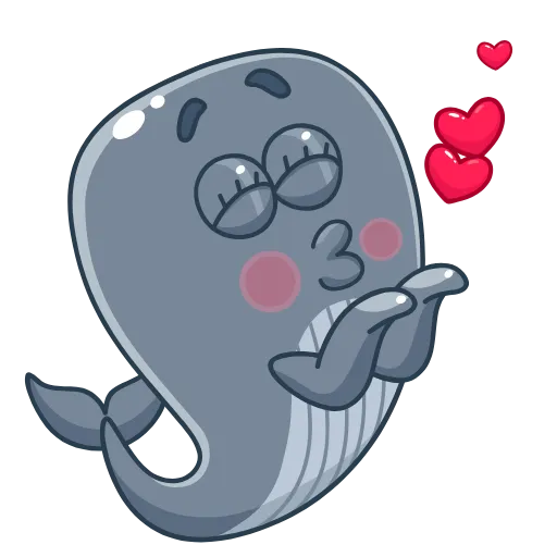 😘 Эмодзи «The Wale & Walruses» для Telegram