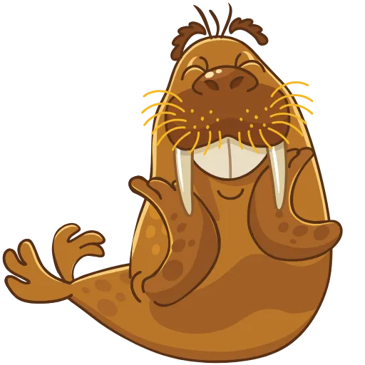 👏 Эмодзи «The Wale & Walruses» для Telegram