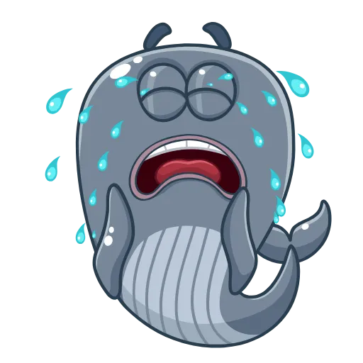 😭 Эмодзи «The Wale & Walruses» для Telegram