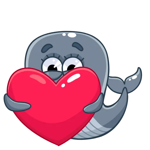 ❤️ Эмодзи «The Wale & Walruses» для Telegram