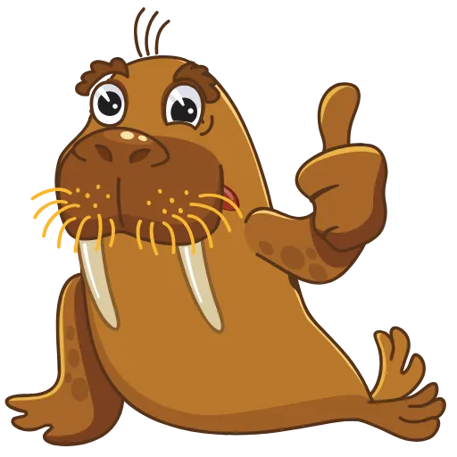 👍 Эмодзи «The Wale & Walruses» для Telegram