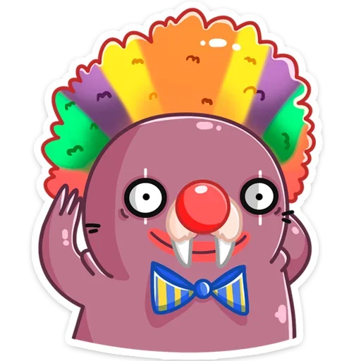 🤡 Стикер «Уолли» для Telegram