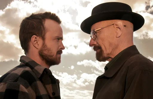 👨‍❤️‍💋‍👨 Стикер «Walt & Jesse» для Telegram