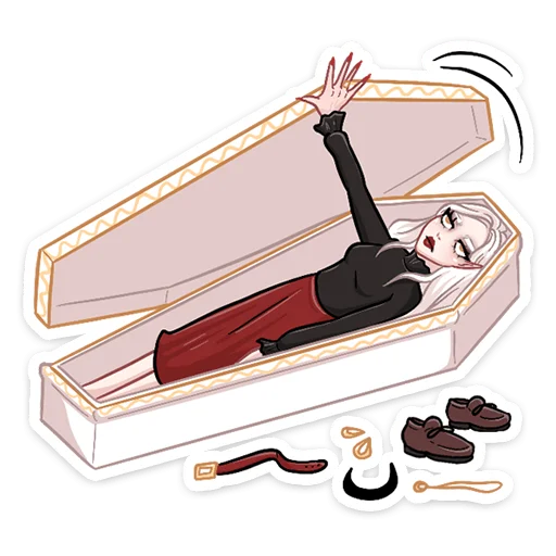 ⚰️ Стикер «Ванда» для Telegram