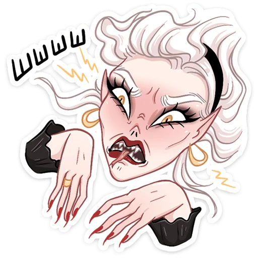 👹 Стикер «Ванда» для Telegram