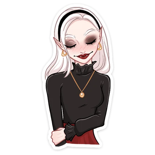 🧛‍♀ Стикер «Ванда» для Telegram