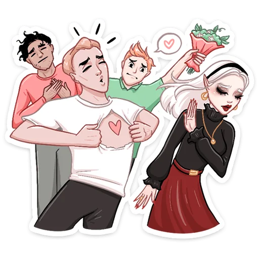💃 Стикер «Ванда» для Telegram