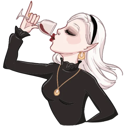 🍷 Эмодзи «Ванда» для Telegram