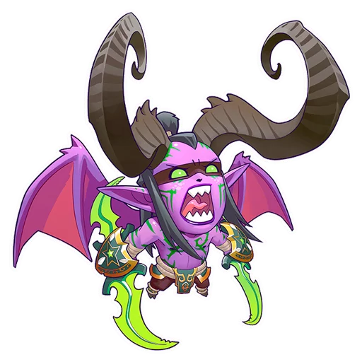 Стикерпак World of Warcraft // blizzy.ru для Telegram — скачать