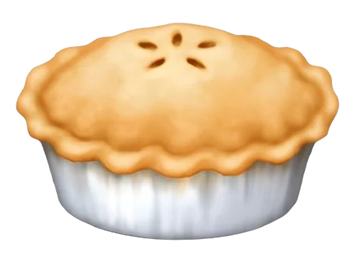 🥧 Стикер «warm» для Telegram