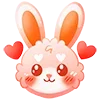 🐰 Эмодзи «Warm #status #cute #color» для Telegram