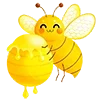 🐝 Эмодзи «Warm #status #cute #color» для Telegram