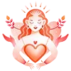 🧘‍♀️ Эмодзи «Warm #status #cute #color» для Telegram