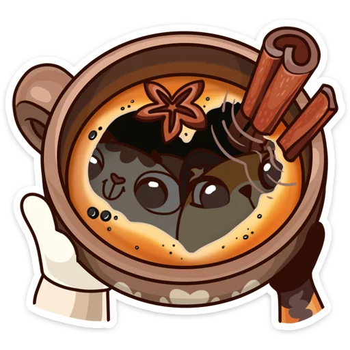 ❤ Стикер «Вместе теплее» для Telegram