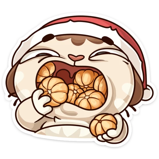 🍊 Стикер «Вместе теплее» для Telegram