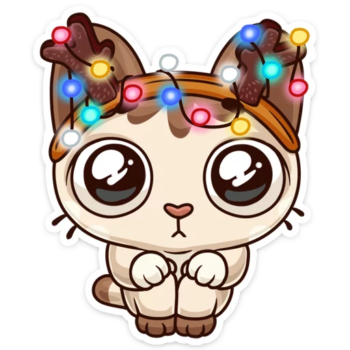 🎄 Стикер «Вместе теплее» для Telegram
