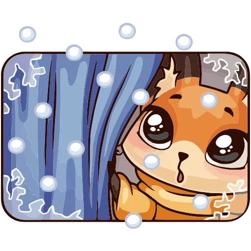 ❄ Эмодзи «Вместе теплее» для Telegram