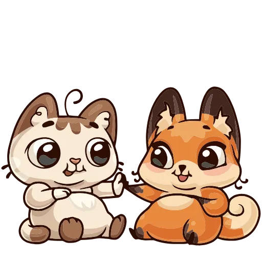 🍊 Эмодзи «Вместе теплее» для Telegram