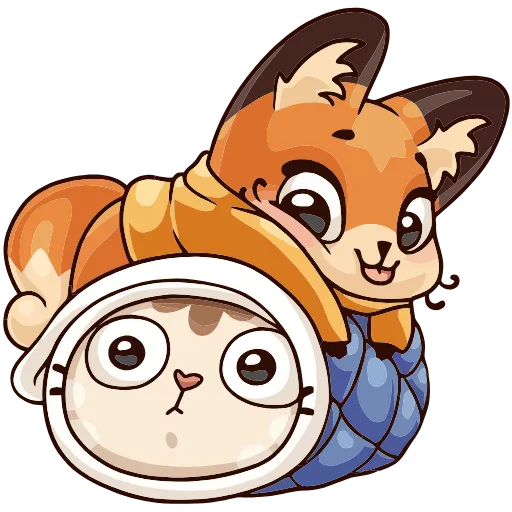 👻 Эмодзи «Вместе теплее» для Telegram