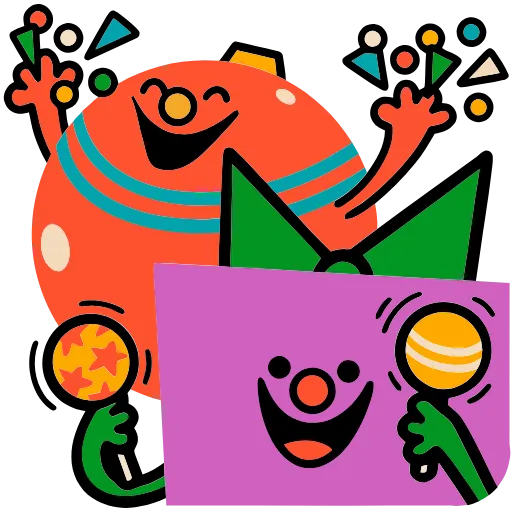 🤩 Эмодзи «Тёплый Новый Год» для Telegram